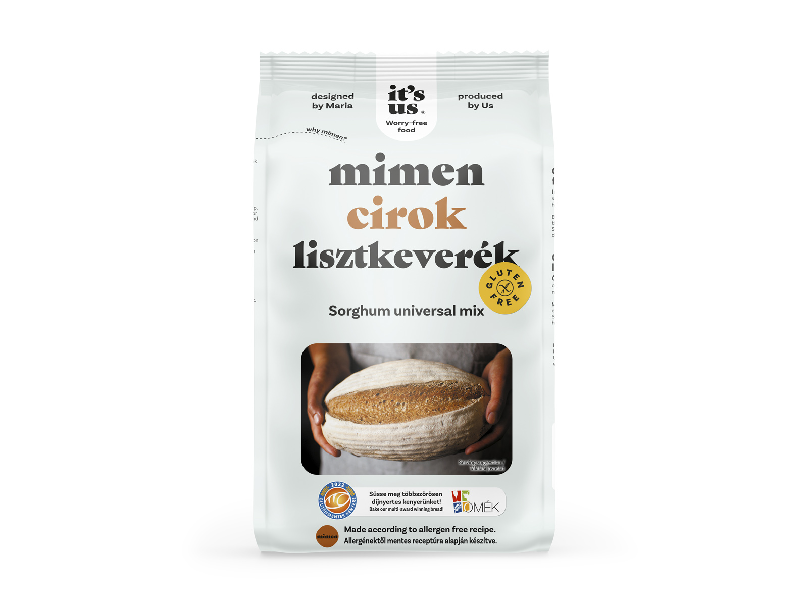 GLUTÉNMENTES ITS US MIMEN CIROK LISZTKEVERÉK 1000G