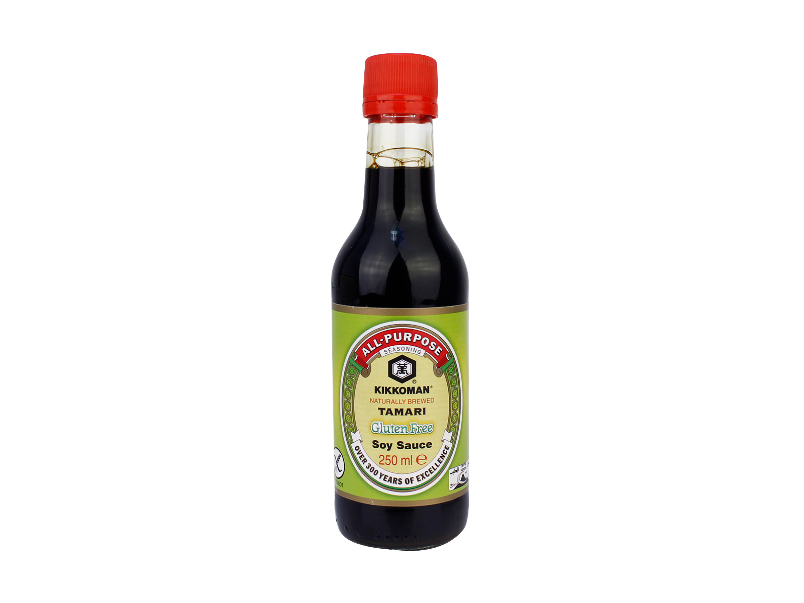 GLUTÉNMENTES KIKKOMAN TERMÉSZETESEN ÉRLELT SZÓJASZÓSZ 250ML