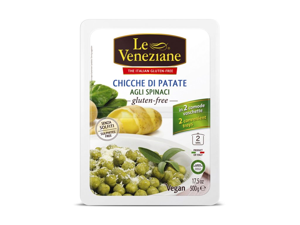 GLUTÉNMENTES LE VENEZIANE GNOCCHI SPENÓTTAL 500G