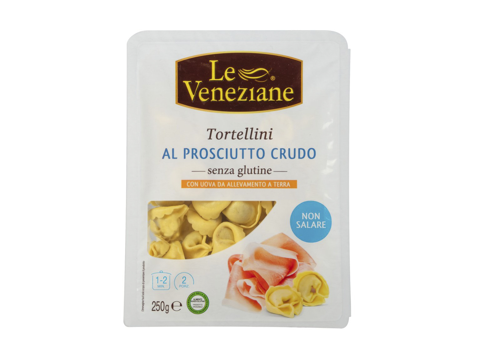 GLUTÉNMENTES LE VENEZIANE TORTELLINI SONKÁVAL 250G