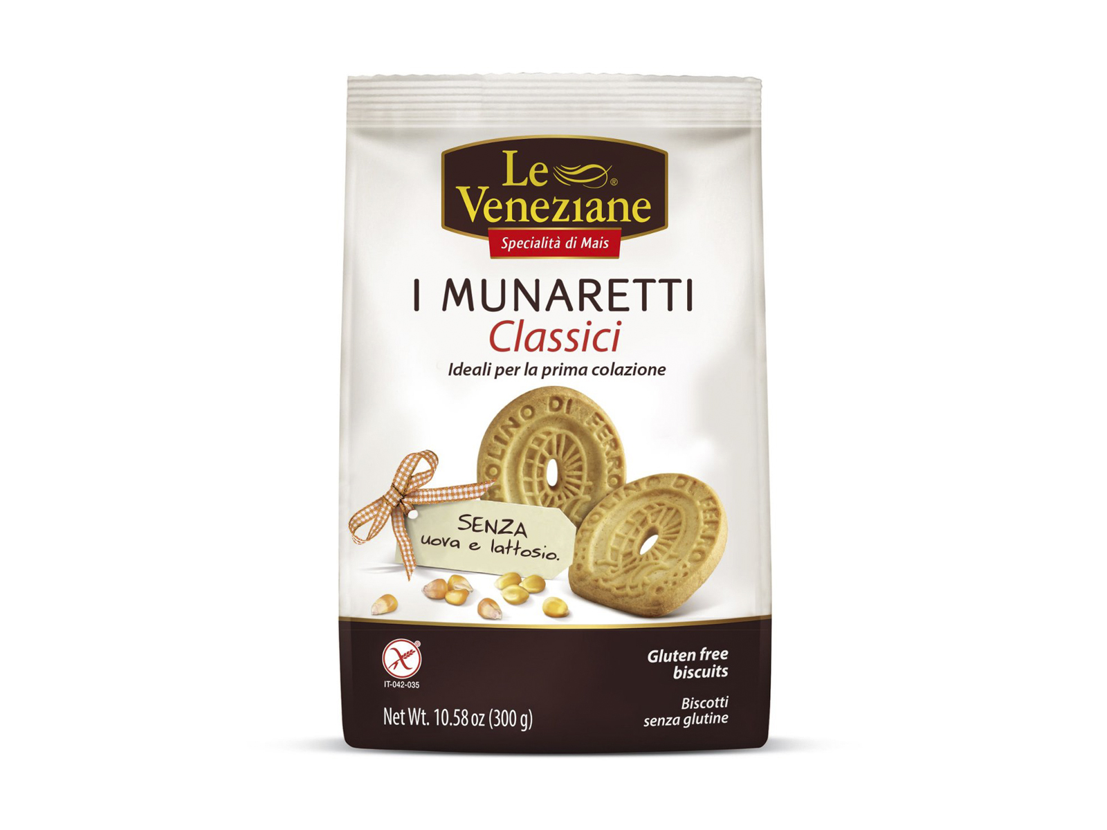GLUTÉNMENTES LE VENEZIANE VAJAS KEKSZ 300G