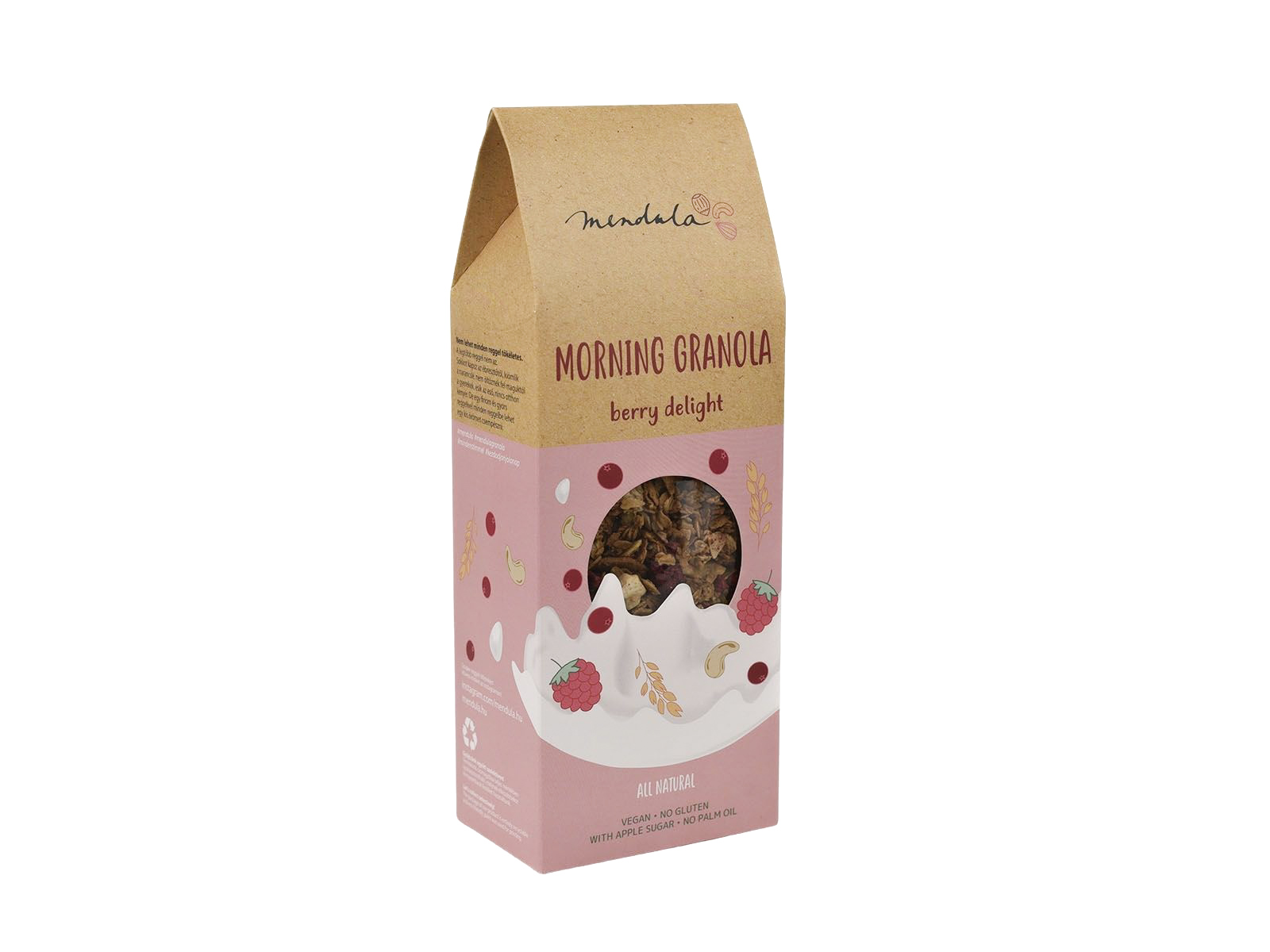 GLUTÉNMENTES MENDULA BERRY DELIGHT GRANOLA 300G