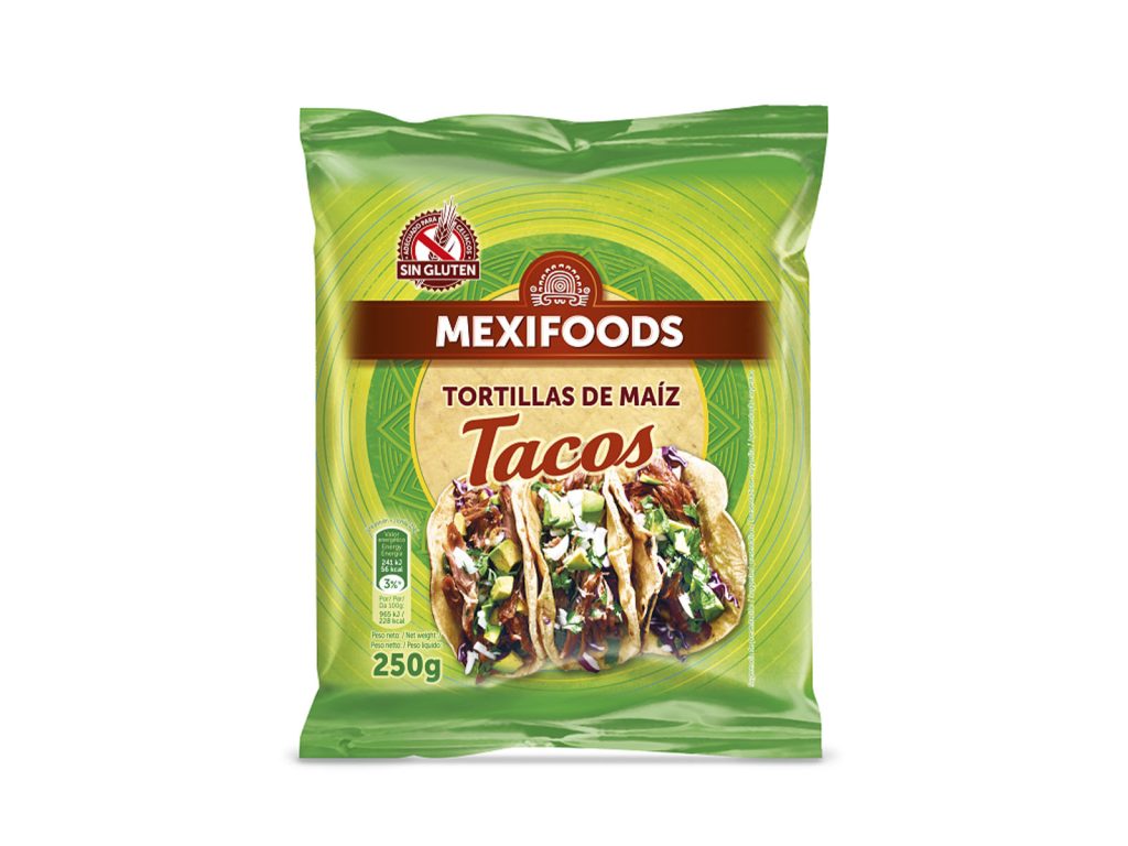 GLUTÉNMENTES MEXIFOODS TORTILLA KUKORICÁS 10DB
