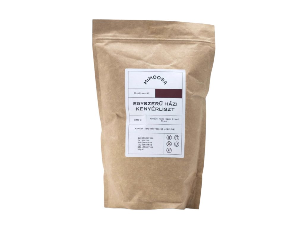 GLUTÉNMENTES MIMOOSA EGYSZERŰ HÁZI KENYÉRLISZT 1000G
