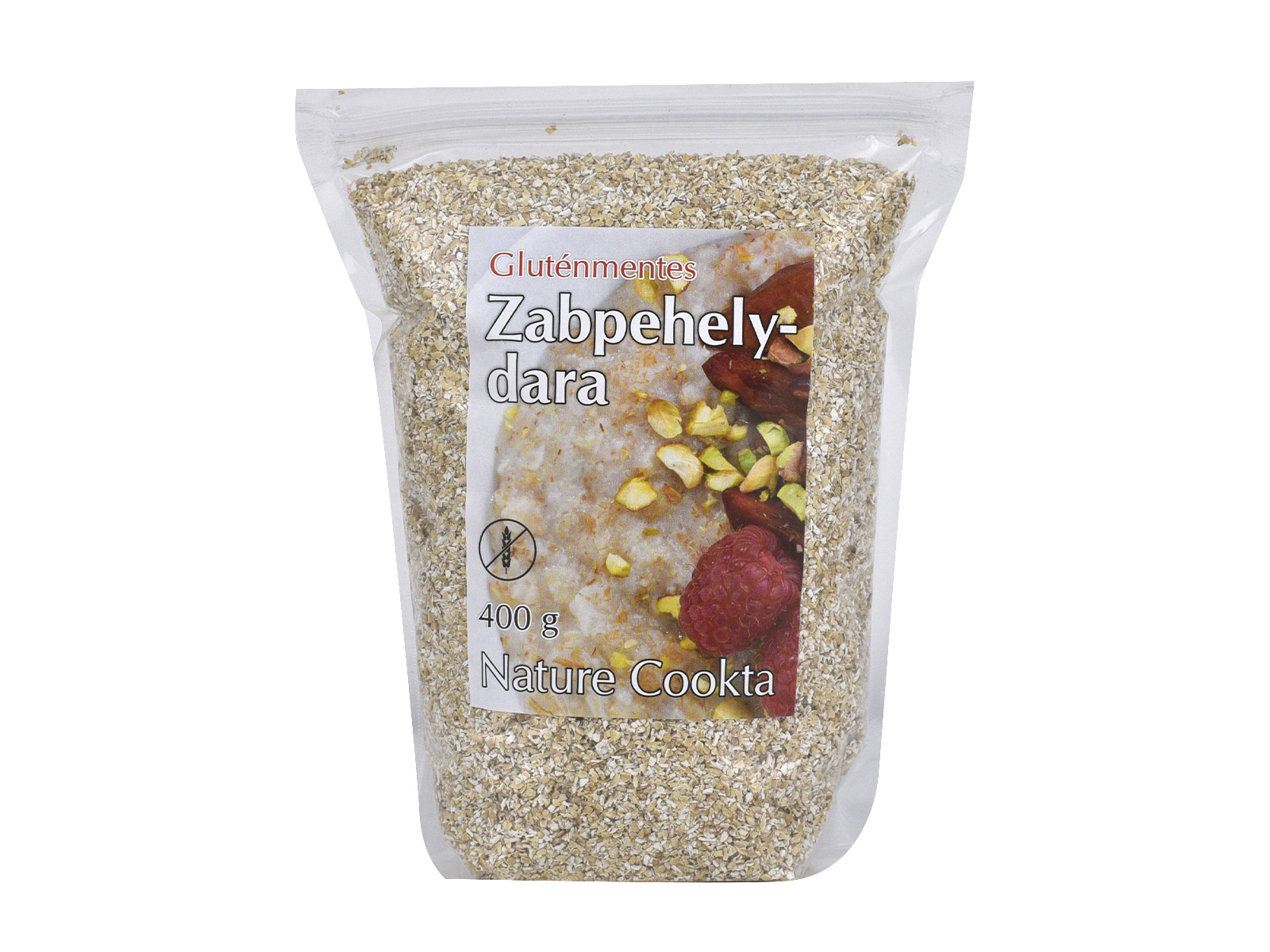 GLUTÉNMENTES NATURE COOKTA ZABPEHELYDARA 400G