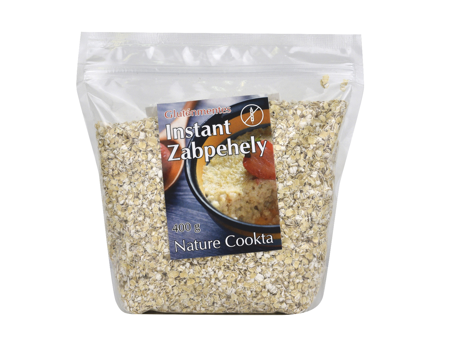 GLUTÉNMENTES NATURE COOKTA INSTANT ZABPEHELY 400G