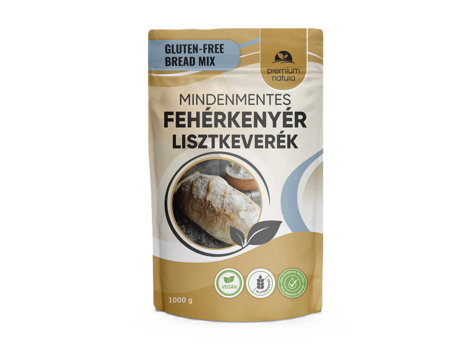 GLUTÉNMENTES PREMIUM NATURA FEHÉRKENYÉR LISZTKEVERÉK 1000G