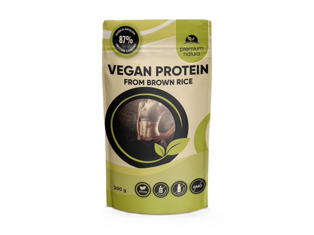 GLUTÉNMENTES PREMIUM NATURA VEGAN PROTEINPOR 300G