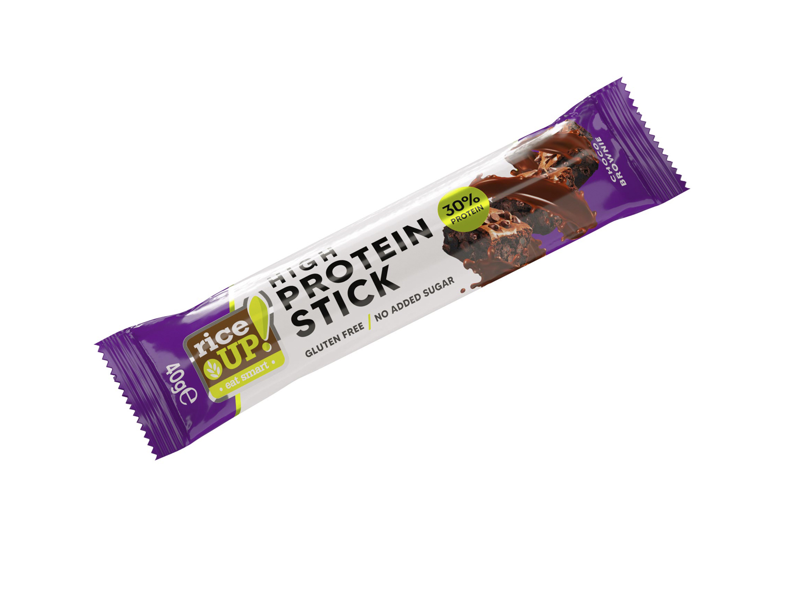 GLUTÉNMENTES RICE UP STICK FEHÉRJESZELET CSOKIS BROWNIE ÍZŰ HCN 40G
