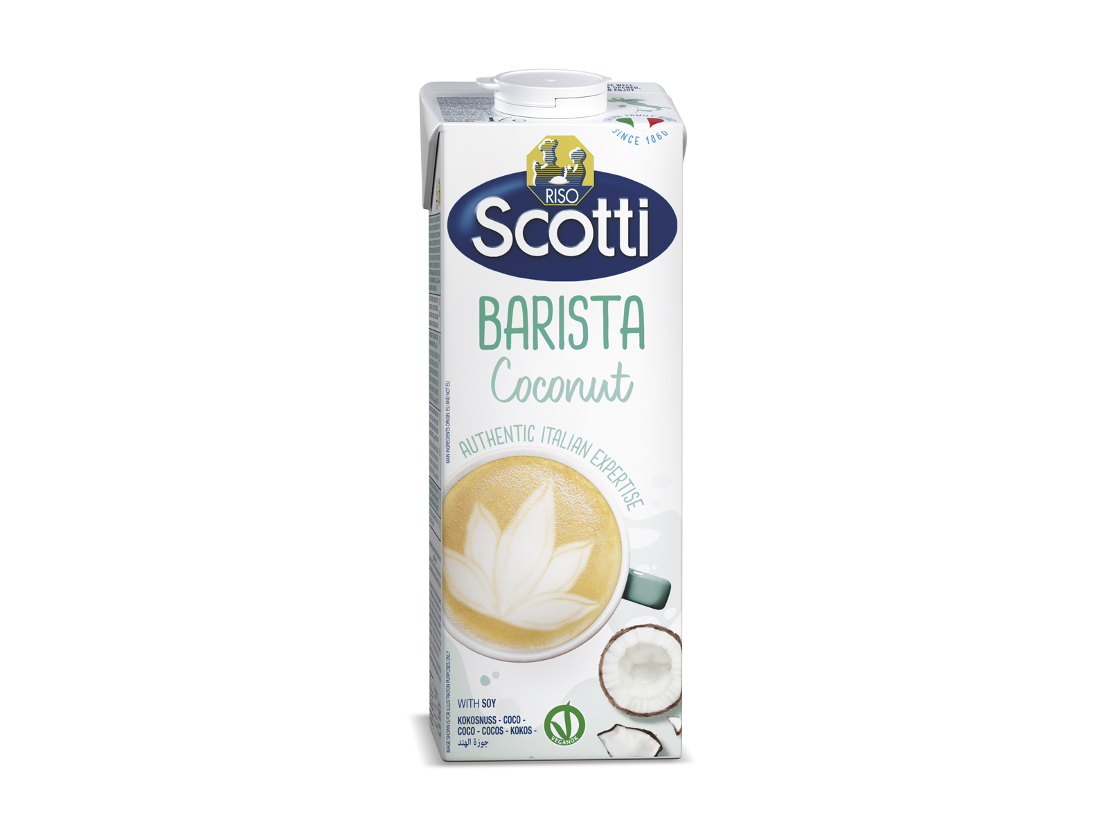 GLUTÉNMENTES RISO SCOTTI BARISTA KÓKUSZITAL 1000ML