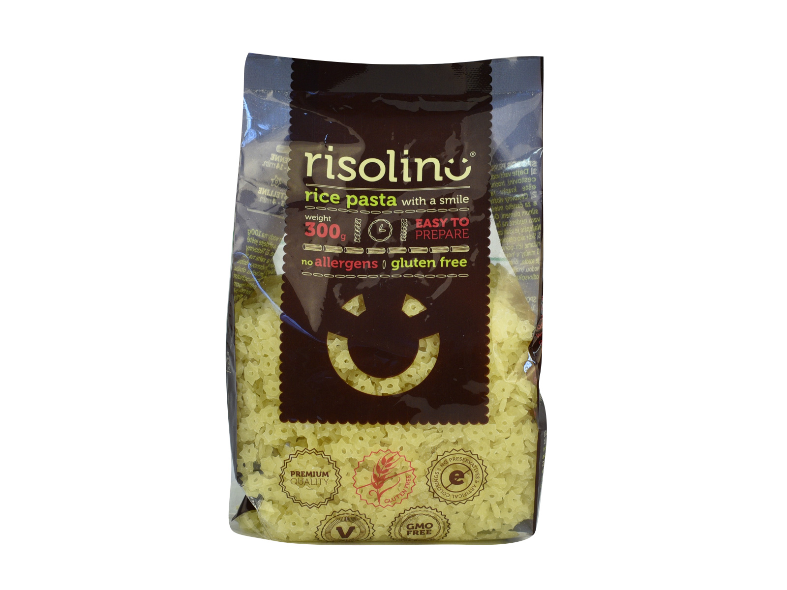 GLUTÉNMENTES RISOLINO RIZSTÉSZTA CSILLAG LEVESTÉSZTA 300G