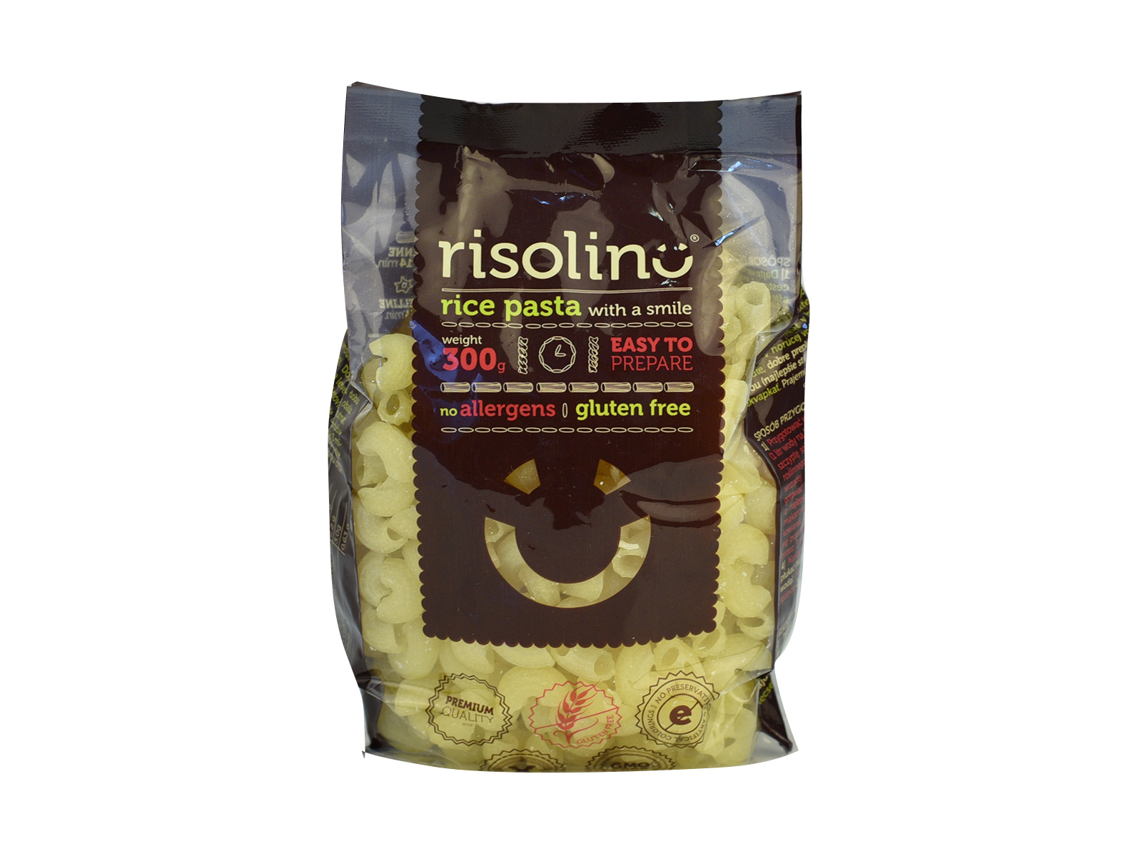 GLUTÉNMENTES RISOLINO RIZSTÉSZTA SZARVACSKA 300G