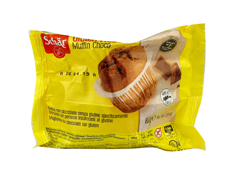 GLUTÉNMENTES SCHAR CSOKOLÁDÉS MUFFIN 65G