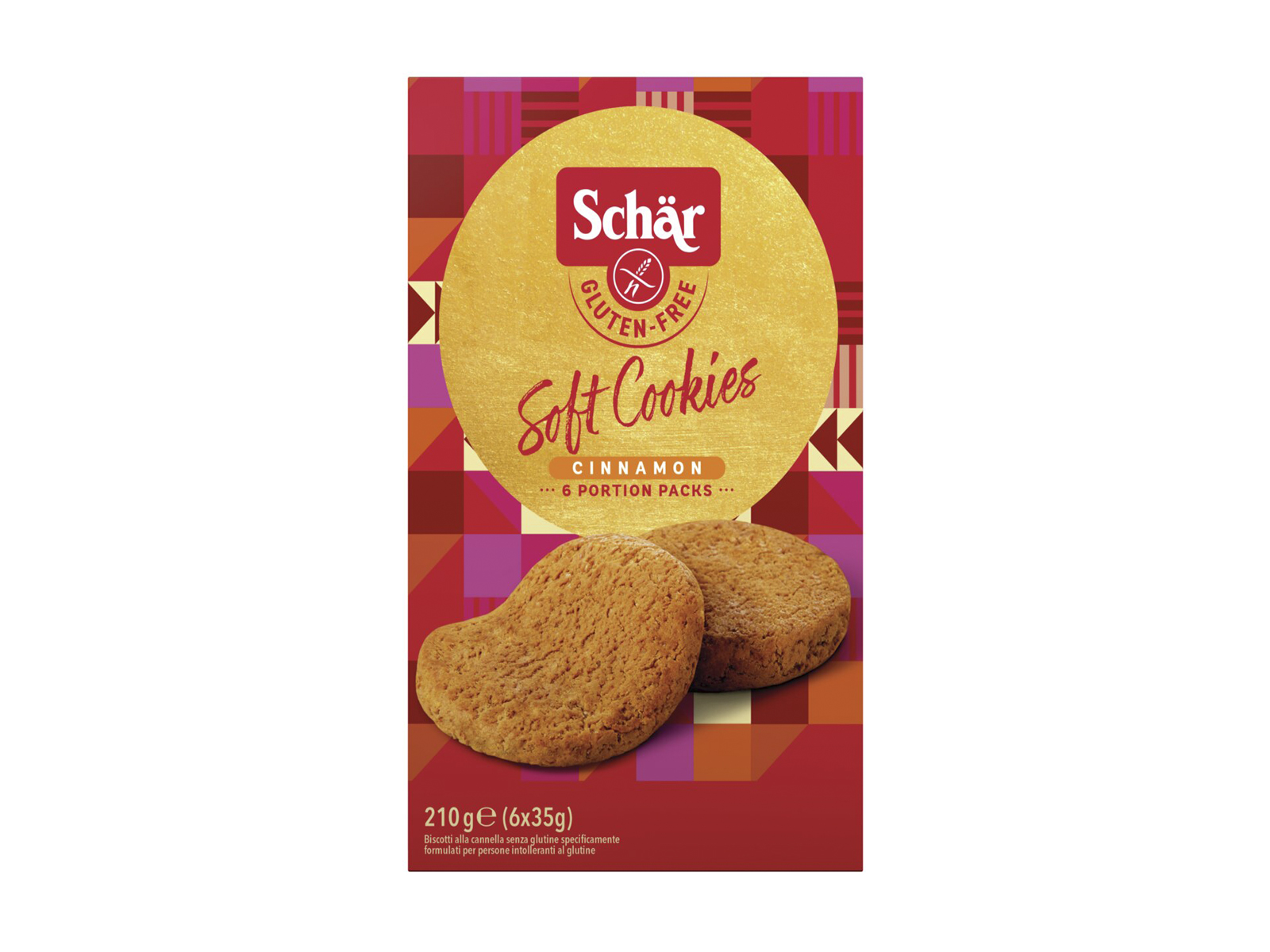 GLUTÉNMENTES SCHAR FAHÉJAS KARÁCSONYI PUHA KEKSZ 210G