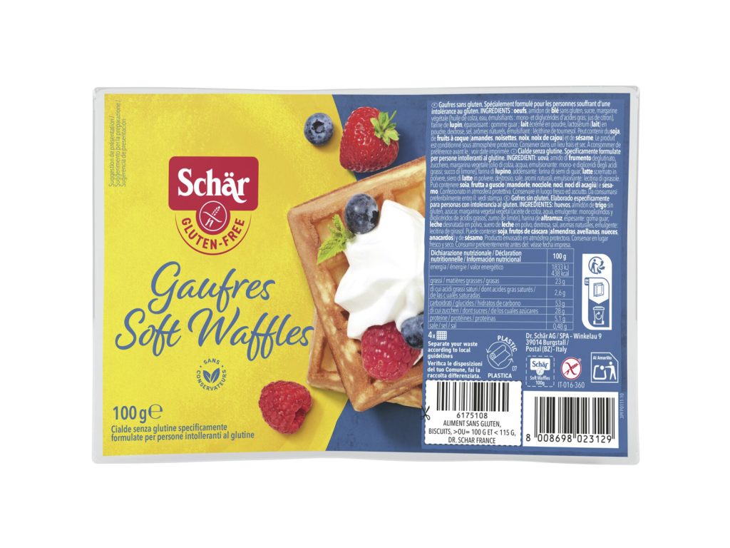 GLUTÉNMENTES SCHAR GOFRI 100G
