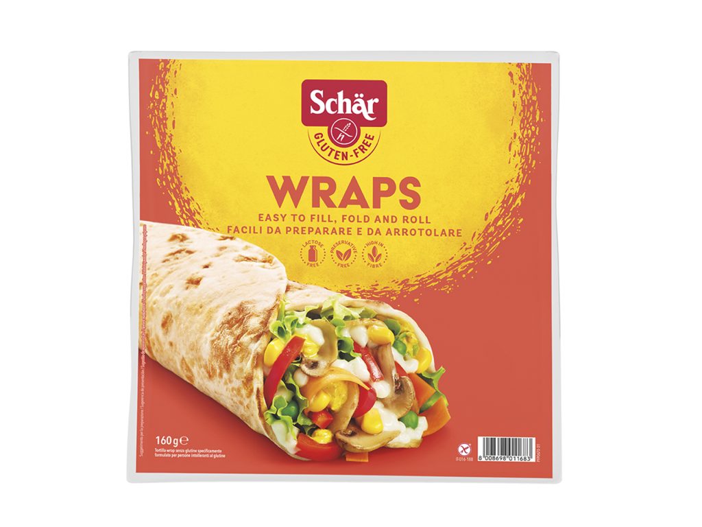 GLUTÉNMENTES SCHAR WRAPS 160G