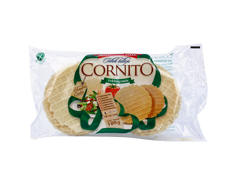 GLUTÉNMENTES CORNITO TÓTHÉK TALLÉRJA FOKHAGYMÁS 100G