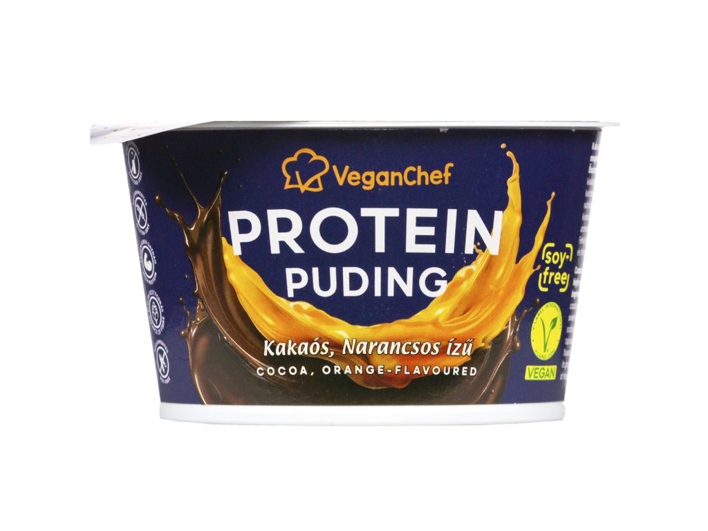 GLUTÉNMENTES VEGANCHEF PROTEIN PUDING KAKAÓS-NARANCSOS ÍZŰ 175G[H]