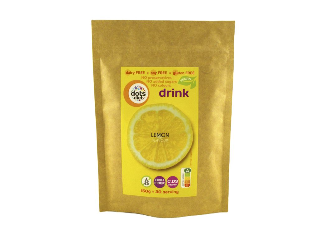 GM DOTSDIET INSTANT ITALPOR CITROM ÍZŰ ÉDESÍTŐSZEREKKEL 150G