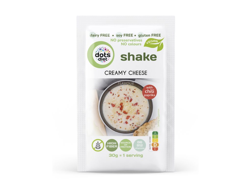 GM DOTSDIET INSTANT SHAKE ALAPPOR SAJTKRÉM ÍZŰ CHILI PAPRIKÁVAL 30G