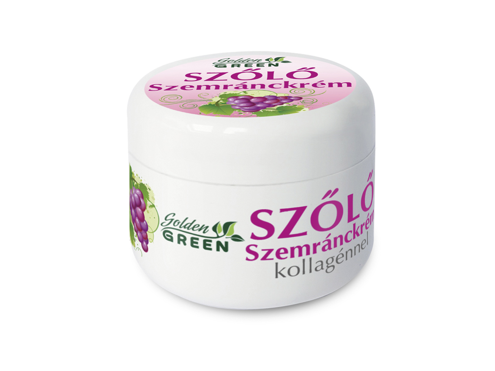 GOLDEN GREEN SZŐLŐ SZEMRÁNCKRÉM KOLLAGÉNNEL 30ML