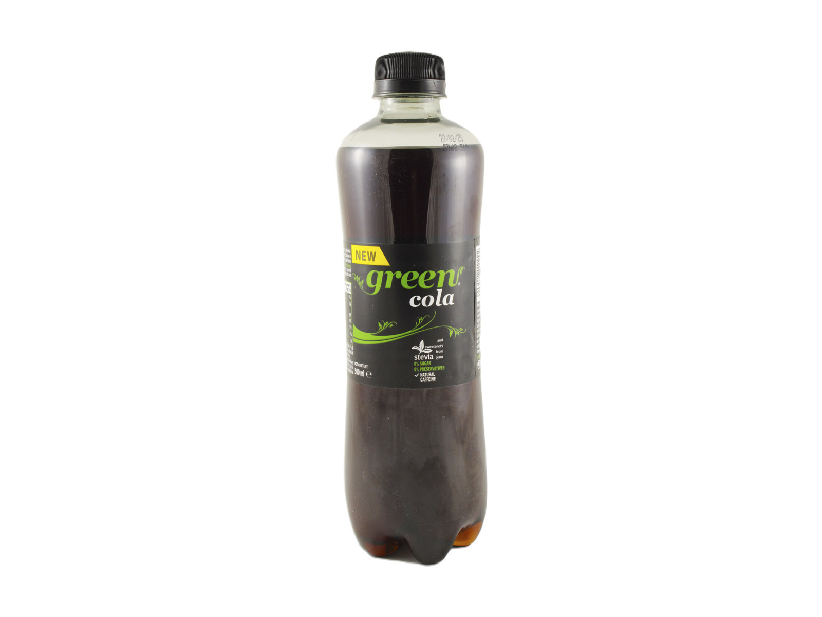 GREEN COLA CUKORMENTES, STEVIÁVAL 500ML DRS+50FT BETÉTDÍJ