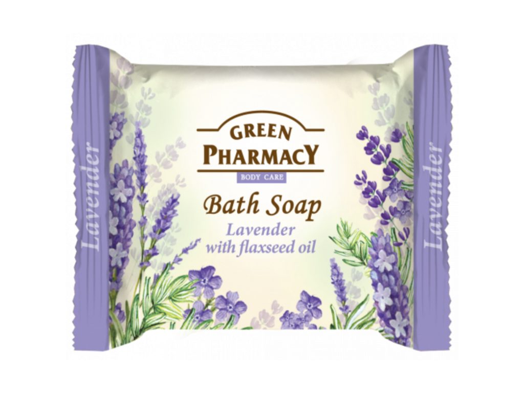 GREEN PHARMACY SZAPPAN LEVENDULA ÉS LENMAGOLAJ TARTALOMMAL 100G