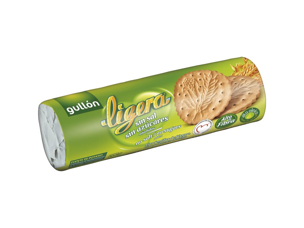 GULLON LIGERA SÓ ÉS CUKORMENTES KEKSZ 200G