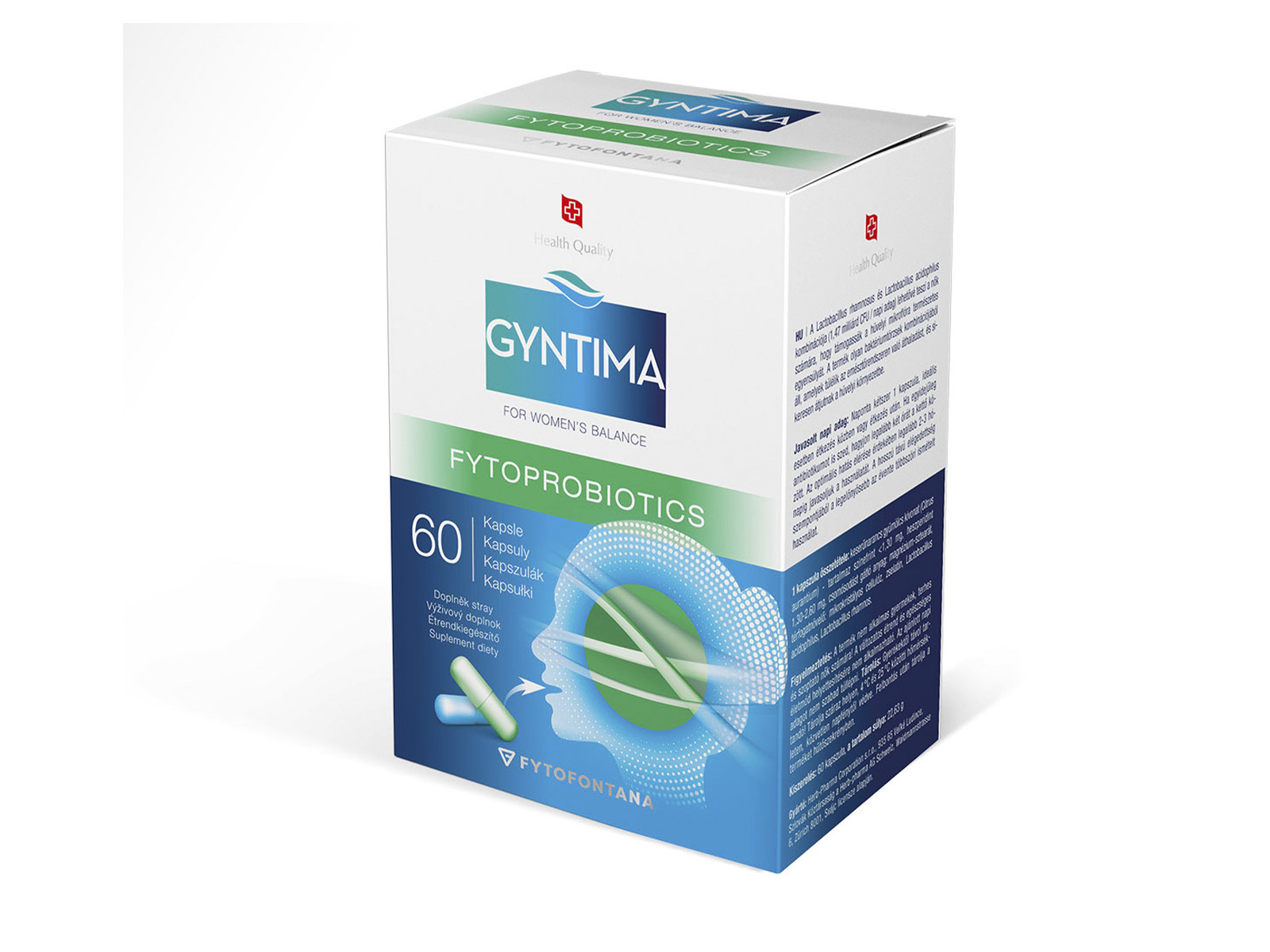 GYNTIMA FYTOPROBIOTICS KAPSZULA 60DB