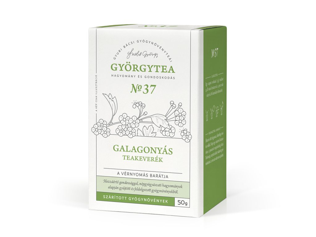 GYÖRGYTEA NO37 GALAGONYÁS TEAKEVERÉK (A VÉRNYOMÁS BARÁTJA) 50G