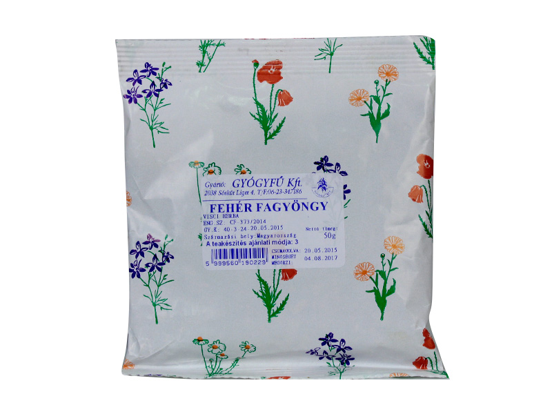 GYÓGYFŰ TEA FAGYÖNGY SZÁLAS 50G