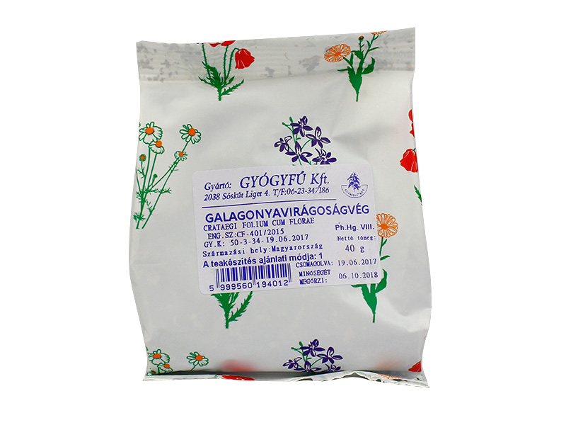 GYÓGYFŰ TEA GALAGONYAÁGVÉG 40G