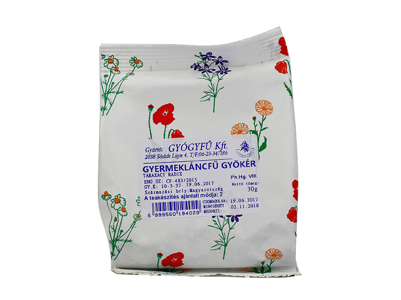 GYÓGYFŰ TEA GYERMEKLÁNCFŰ GYÖKÉR 30G