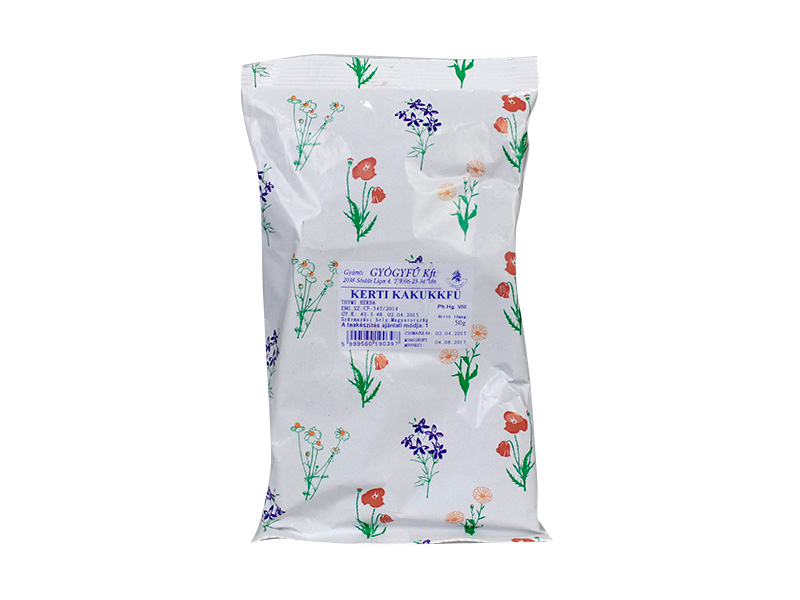 GYÓGYFŰ TEA KERTI KAKUKKFŰ SZÁLAS 50G