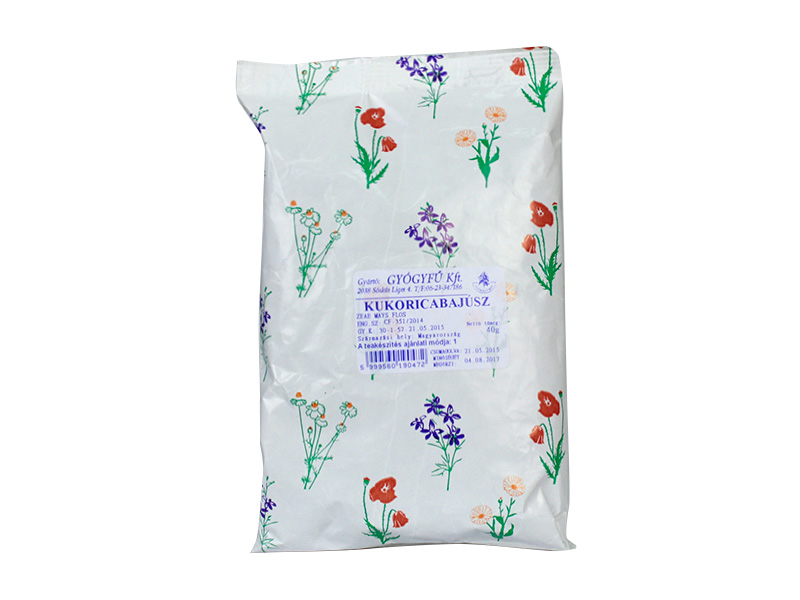 GYÓGYFŰ TEA KUKORICABAJUSZ SZÁLAS 40G