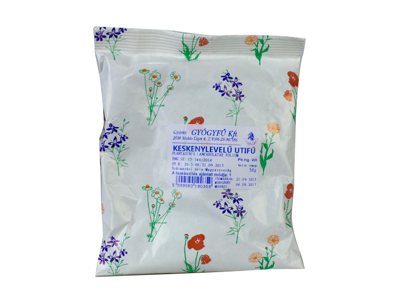 GYÓGYFŰ TEA LÁNDZSÁS ÚTIFŰ SZÁLAS 50G