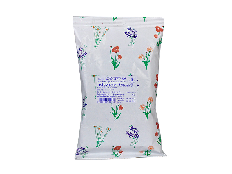 GYÓGYFŰ TEA PÁSZTORTÁSKAFŰ SZÁLAS 50G