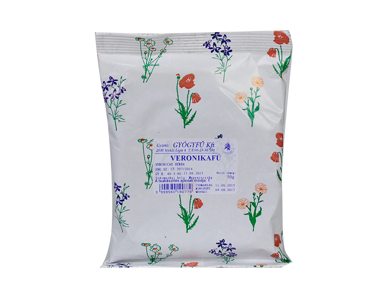 GYÓGYFŰ TEA VERONIKAFŰ SZÁLAS 50G