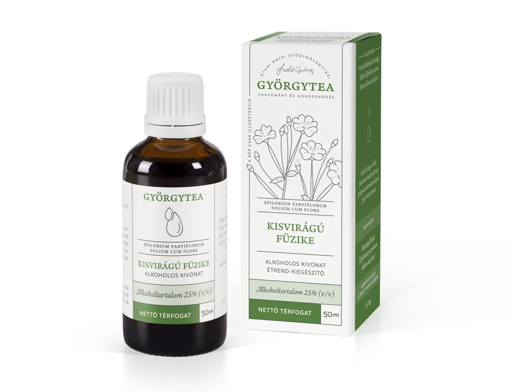 GYÖRGYTEA KISVIRÁGÚ FÜZIKE ALKOHOLOS KIVONAT 50ML