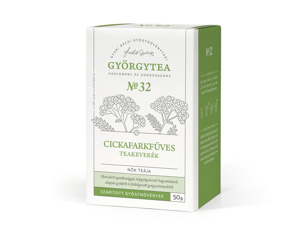 GYÖRGYTEA NO32 CICKAFARKFÜVES TEAKEVERÉK (NŐK TEÁJA) 50G