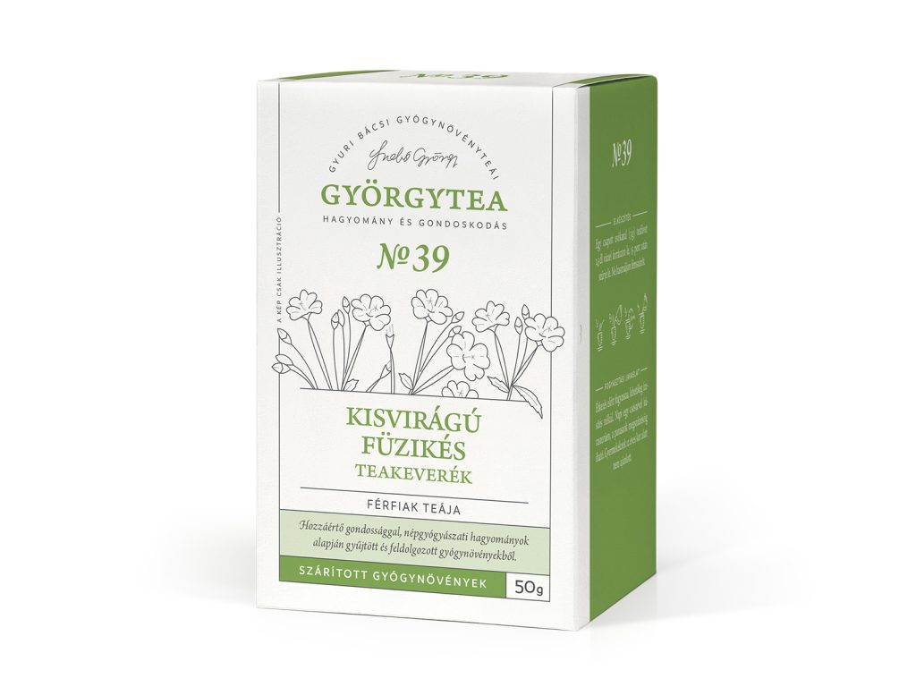 GYÖRGYTEA NO39 KISVIRÁGÚ FÜZIKÉS TEAKEVERÉK (FÉRFIAK TEÁJA) 50G
