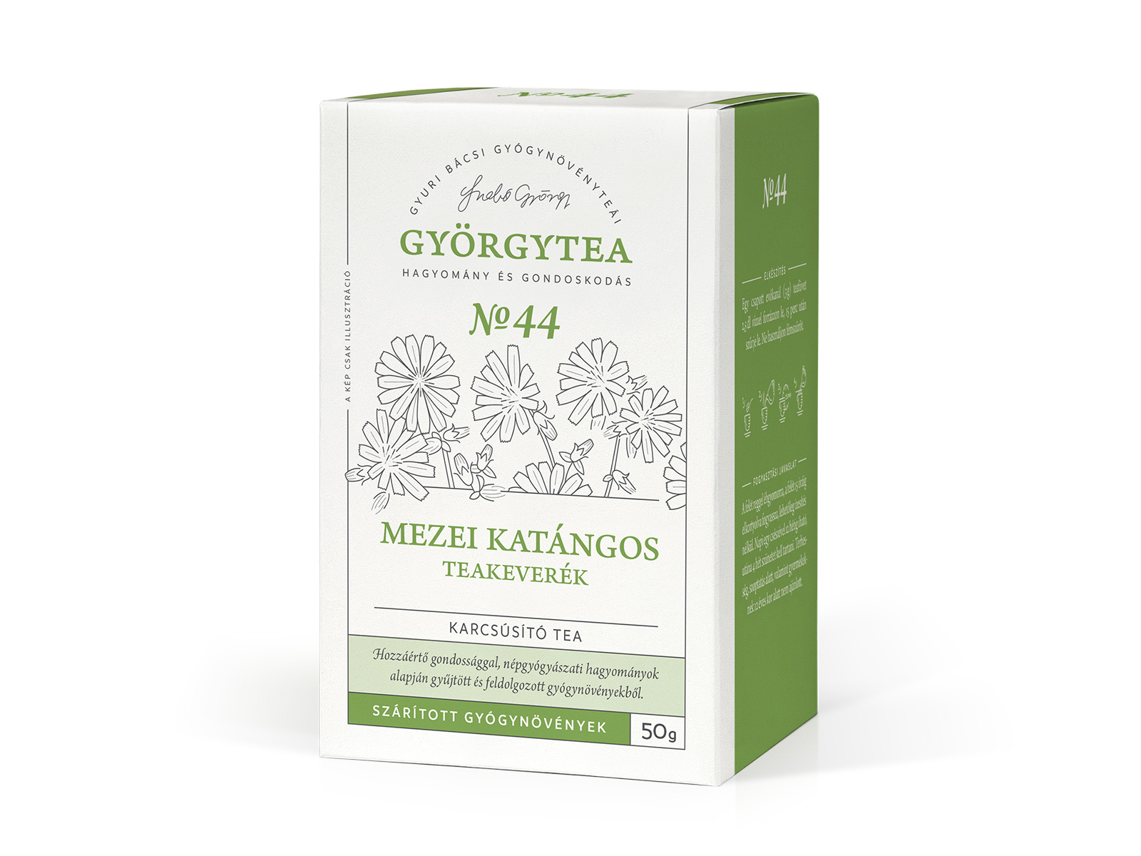 GYÖRGYTEA NO44 MEZEI KATÁNGOS TEAKEVERÉK (KARCSÚSÍTÓ TEA) 50G