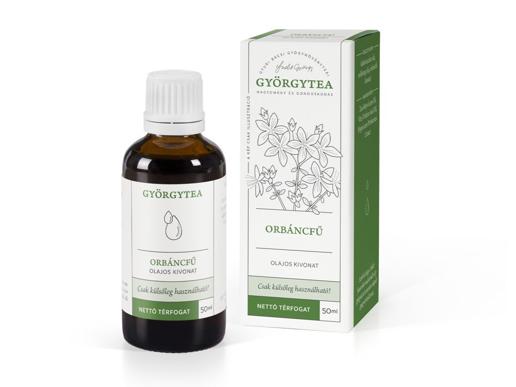 GYÖRGYTEA ORBÁNCFŰ OLAJOS KIVONAT 50ML