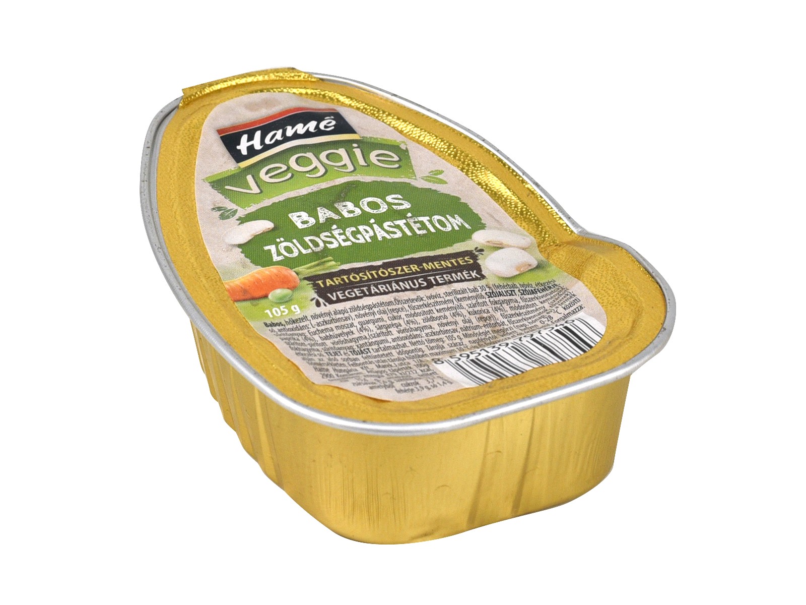 HAMÉ VEGGIE BABOS ZÖLDSÉGPÁSTÉTOM 105G
