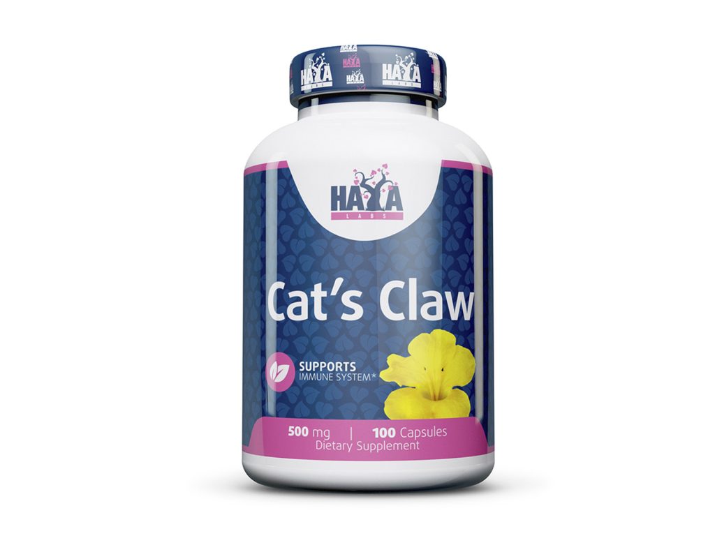HAYA LABS CATS CLAW-MACSKAKAROM 500MG KAPSZULA 100DB