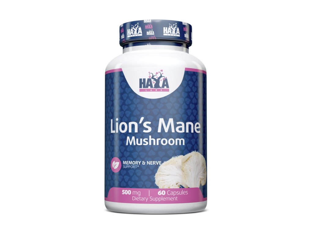 HAYA LABS LIONS MANE GOMBA 500MG KAPSZULA 60DB