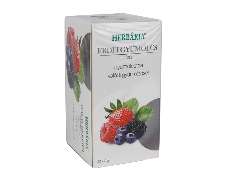 HERBÁRIA ERDEI GYÜMÖLCS ÍZŰ GYÜMÖLCSTEA 20DB