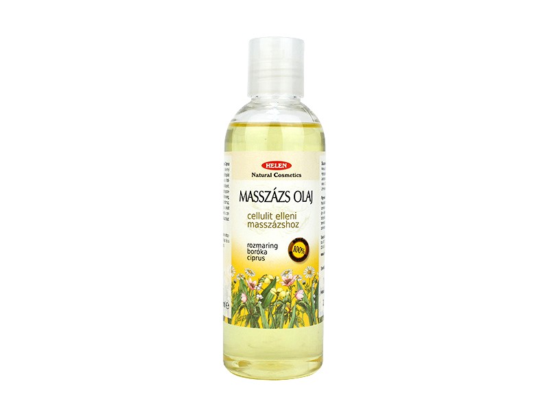 HELEN MASSZÁZSOLAJ CELLULIT ROZMARING BORÓKA CITRUS 200ML