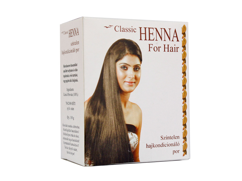 HENNA CLASSIC HAJKONDICIONÁLÓ POR SZINTELEN 100G