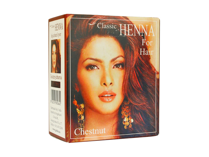 HENNA CLASSIC HAJSZINEZŐ POR GESZTENYEBARNA 100G